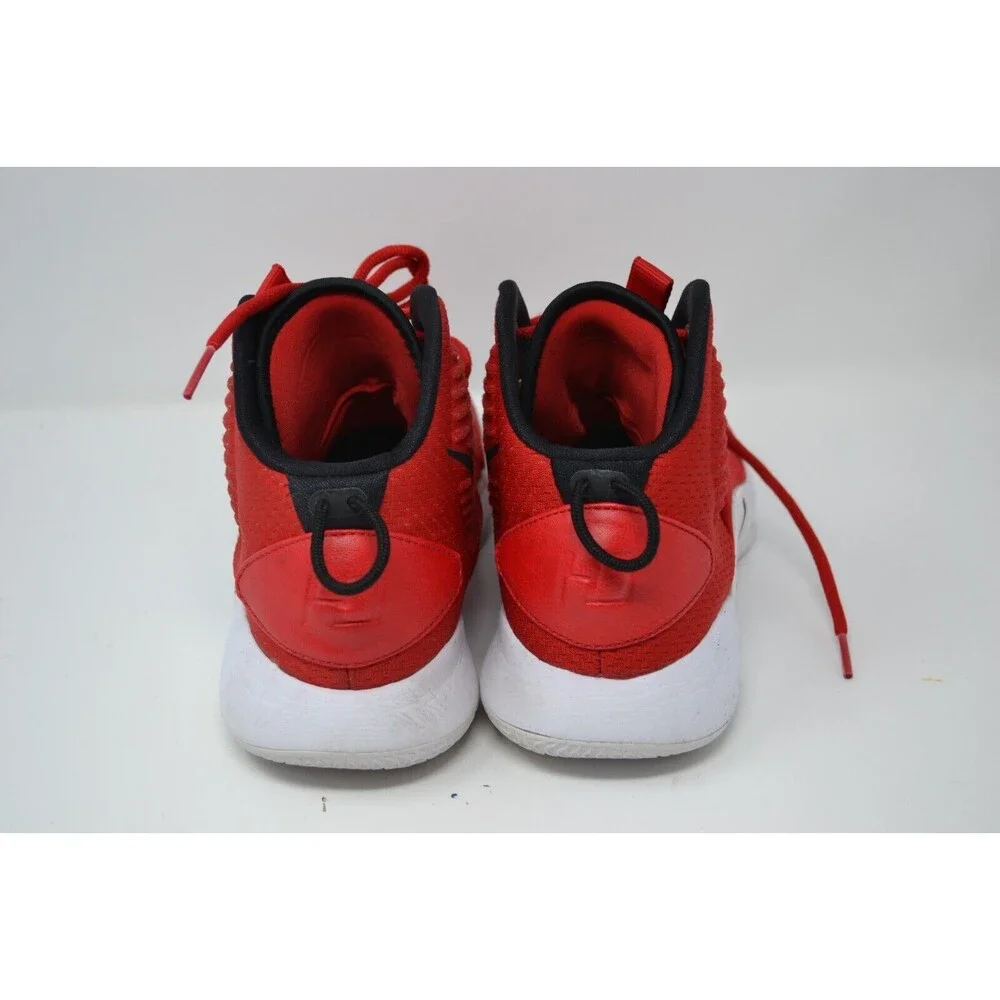 Nike Hyperdunk X‎ AR0467-600 Men's 6 Basketball Shoes Red White Mid Top Sneakers
